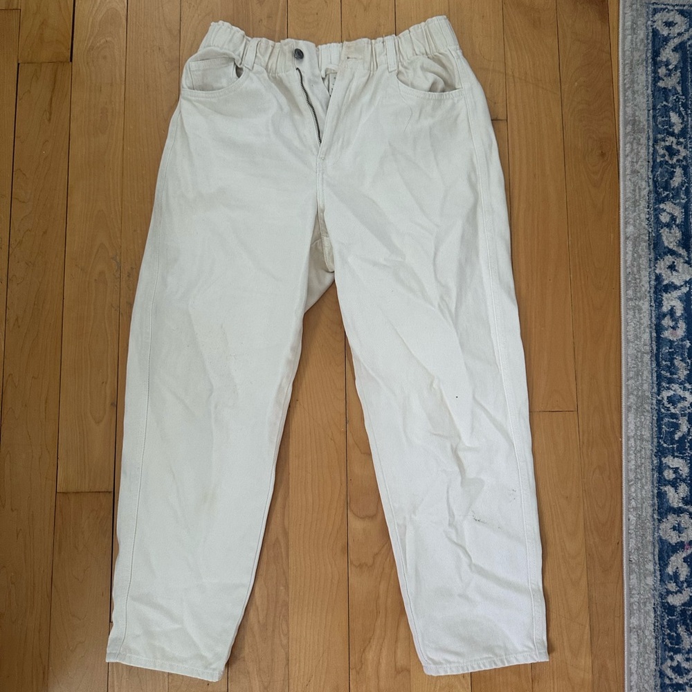 Women’s Cream Jeans